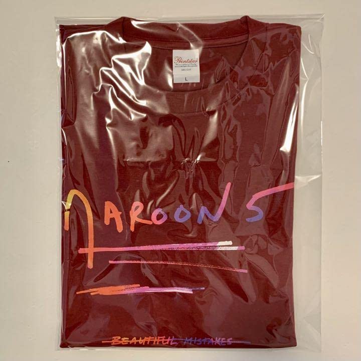 Amazon.co.jp: マルーン5 WORLD TOUR Tシャツ RED サイズL : おもちゃ